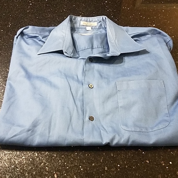 Blue Geoffrey Beene Dress Shirt - Picture 1 of 3